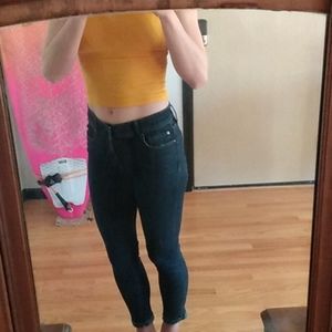 High waisted, skinny Ann Taylor jeans
